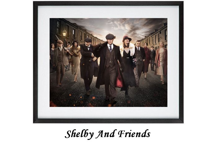 Shelby And Friends Framed Print